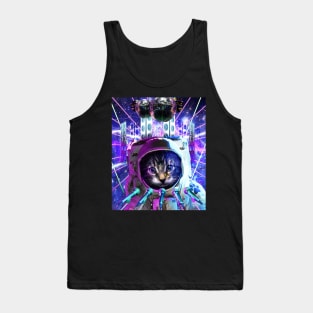 Rave Astronaut Cat Tank Top